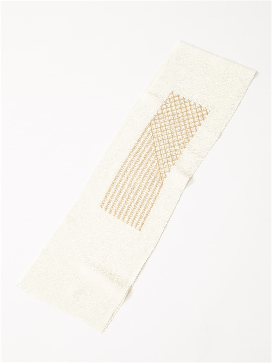 半衿「シマチェ」|ホワイト