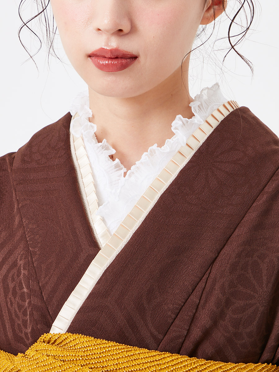 furifuフリルレース半衿|ホワイト