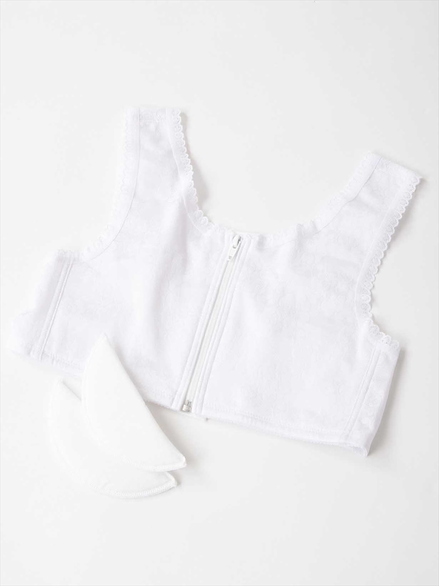 和装ブラジャーLLサイズ|ホワイト