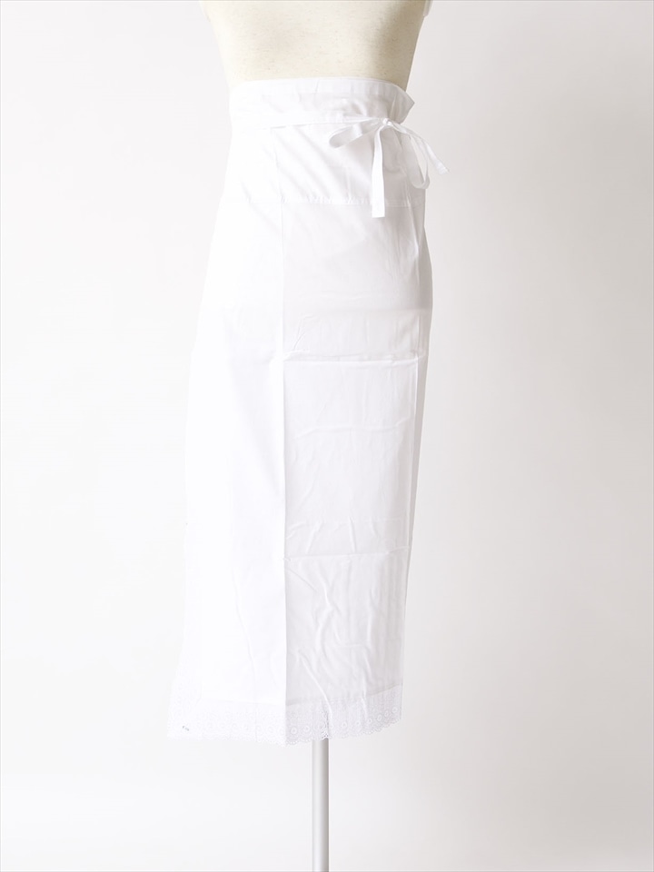 裾よけ　Mサイズ|ホワイト