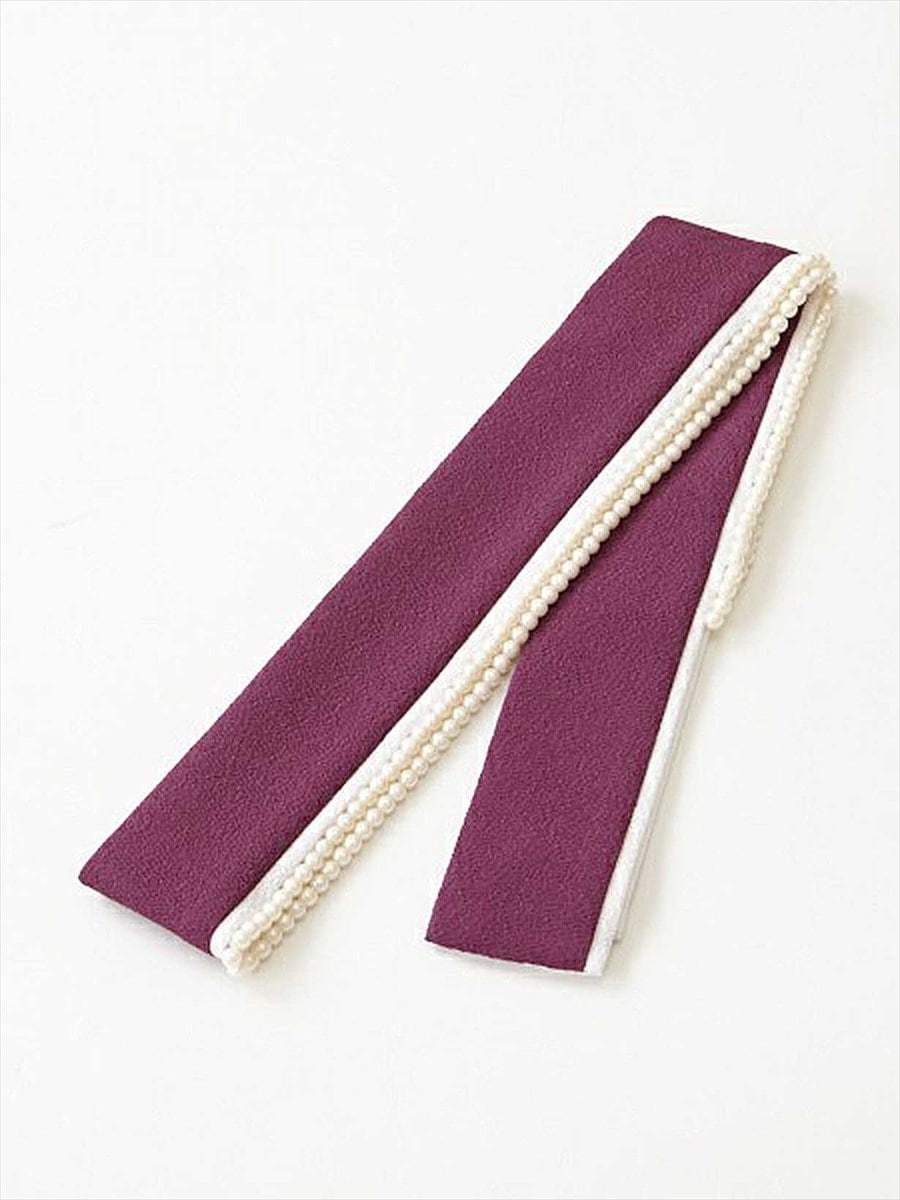 重ね衿「パールカサネ」|パープル