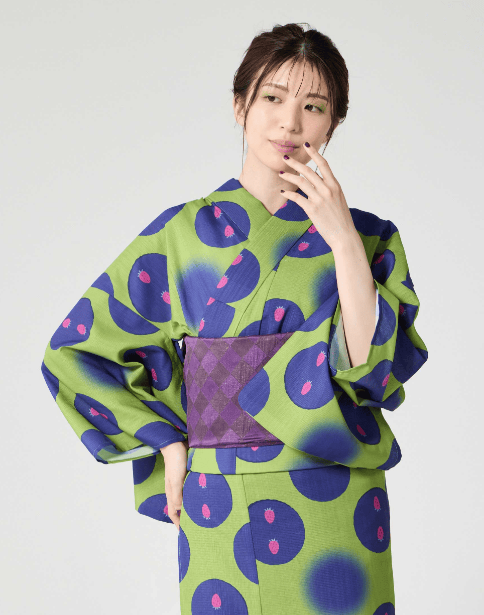パンナコッタ・フーゴ ふりふ コラボレーション 浴衣